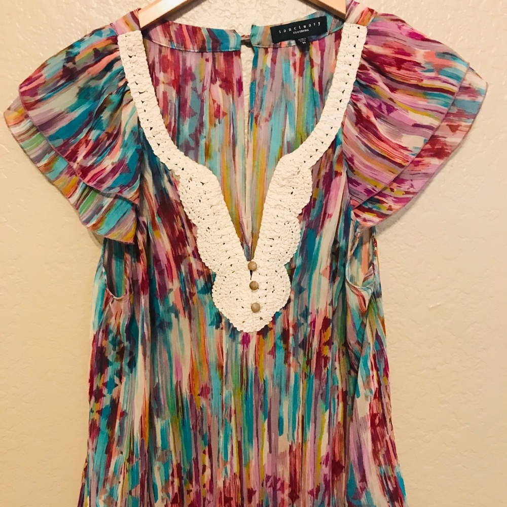 Anthropology -Sanctuary Top